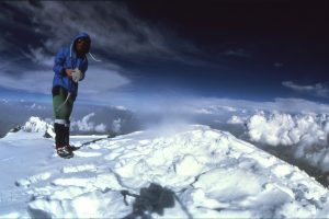 Reinhold Messner 1978 auf dem Gipfel des Nanga Parbat